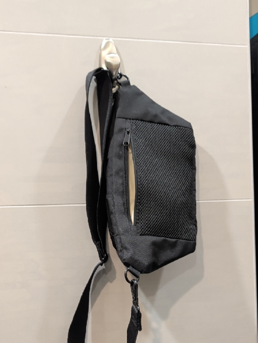 Canvelle Original Black Classic Fanny Pack With Black Hardware. Like New. - Picture 6 of 7